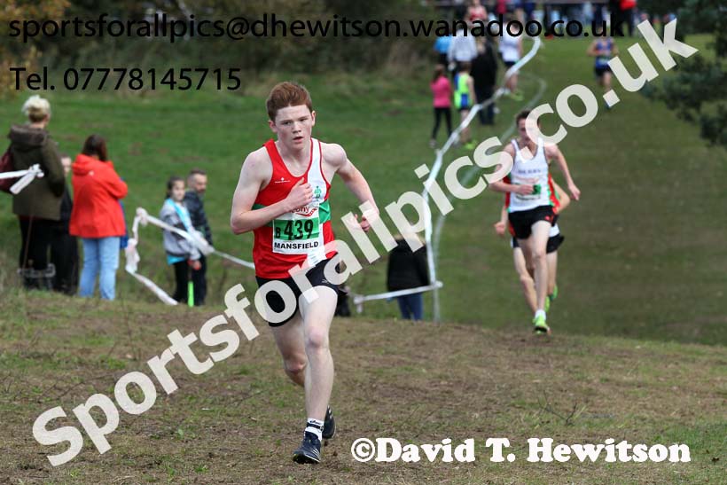 Mens under-17s National Cross Country Relays. Photo: David T. Hewitson/Sports for All Pics